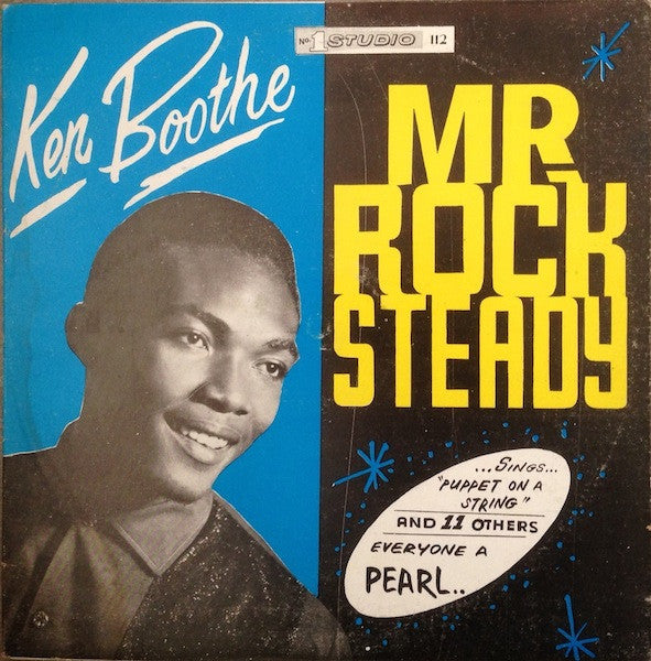 Ken Boothe : Mr Rock Steady (LP, Album, Mono, RE)