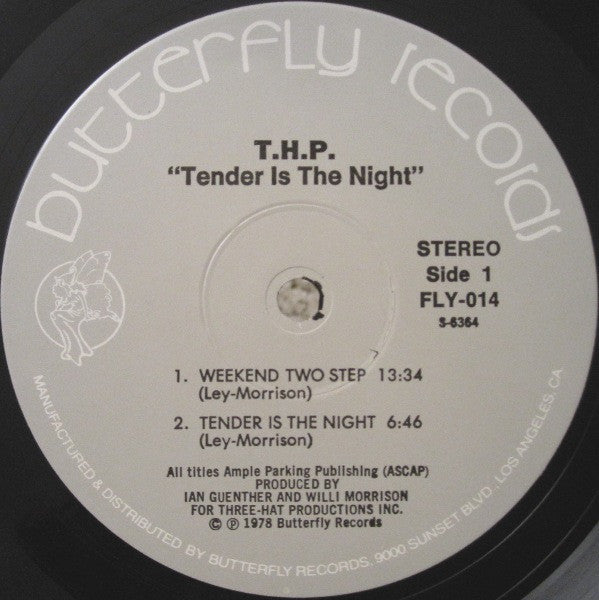 THP* : THP #2 - Tender Is The Night (LP, Album)