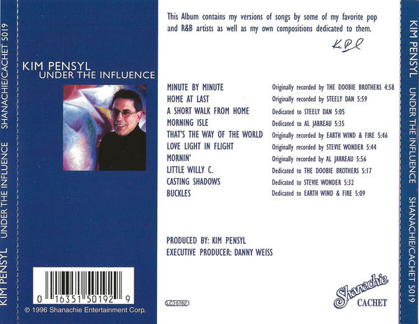 Kim Pensyl : Under The Influence (CD, Album)