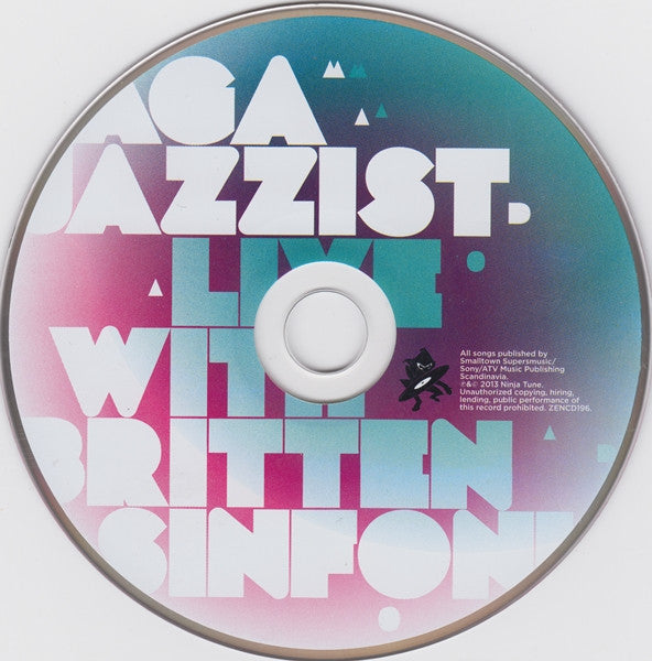 Jaga Jazzist Live With Britten Sinfonia : Jaga Jazzist Live With Britten Sinfonia (CD, Album)