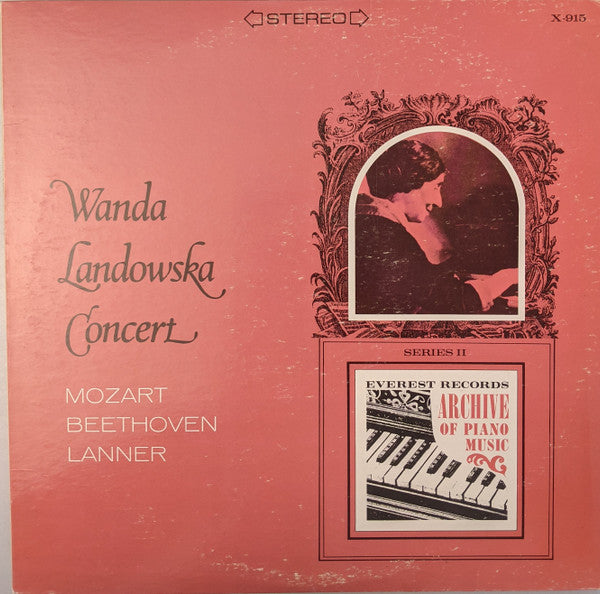 Wanda Landowska : Wanda Landowska Concert (LP, Album)