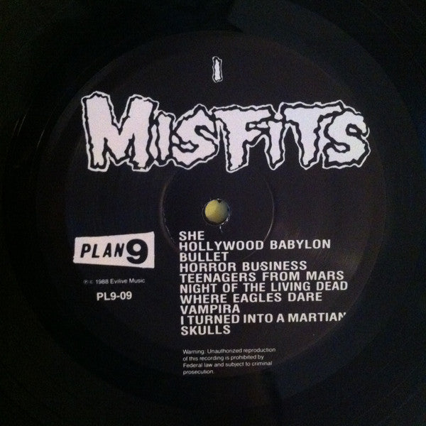 Misfits : Misfits (LP, Comp, RE, RP)