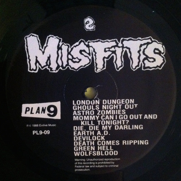 Misfits : Misfits (LP, Comp, RE, RP)