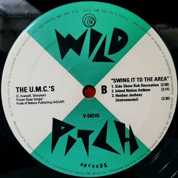 The U.M.C.'s!* : One To Grow On (12")