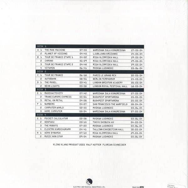 Kraftwerk : Minimum-Maximum (4xLP, Album, Eng + Box)