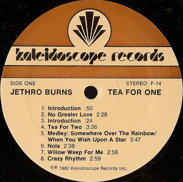 Jethro Burns : Tea For One (LP, Album)