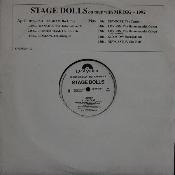 Stage Dolls : Stand By You (12", Promo)