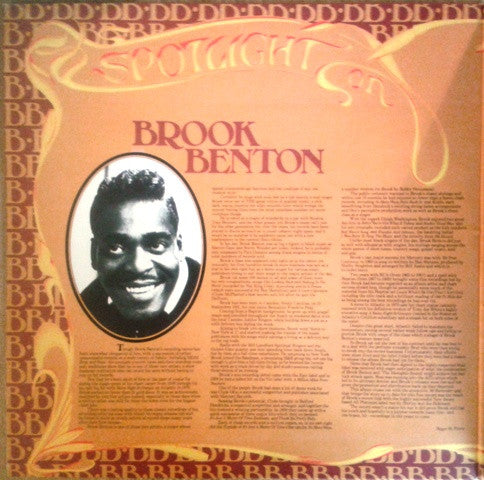 Brook Benton : Spotlight On Brook Benton (2xLP, Comp, Gat)