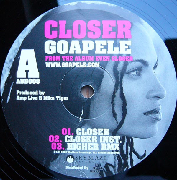 Goapele : Closer (12")