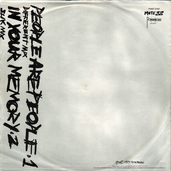 Depeche Mode : People Are People (Different Mix) (12", Single)