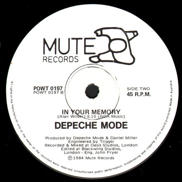 Depeche Mode : People Are People (Different Mix) (12", Single)