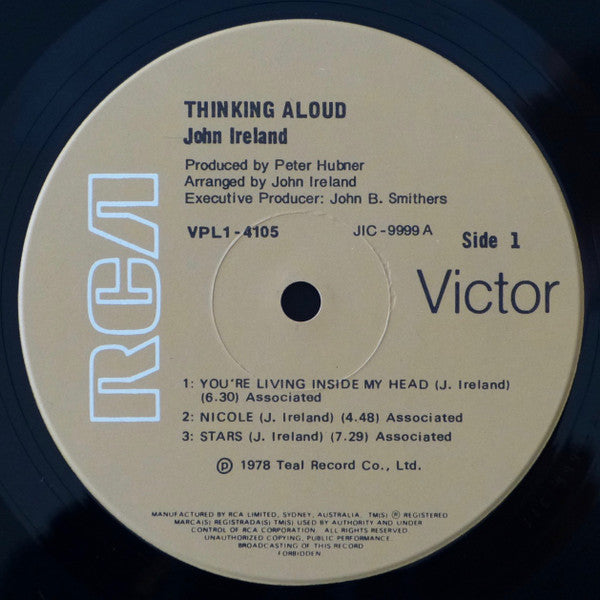 John Ireland (2) : Thinking Aloud (LP, Album)