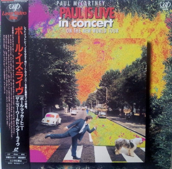 Paul McCartney : Paul Is Live - In Concert On The New World Tour (Laserdisc, 12", NTSC)