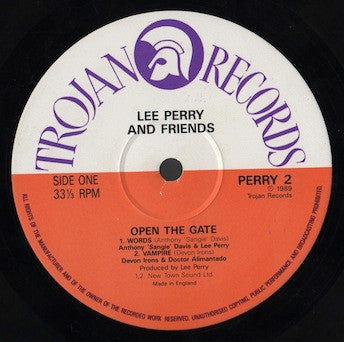 Lee 'Scratch' Perry & Friends* : Open The Gate (3xLP, Comp + Box, Ltd)