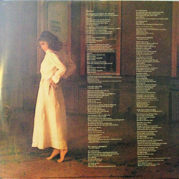 Carly Simon : Boys In The Trees (LP, Album, Gat)