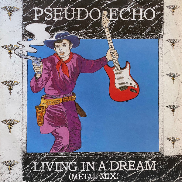 Pseudo Echo : Living In A Dream (Metal Mix) (12", Single)