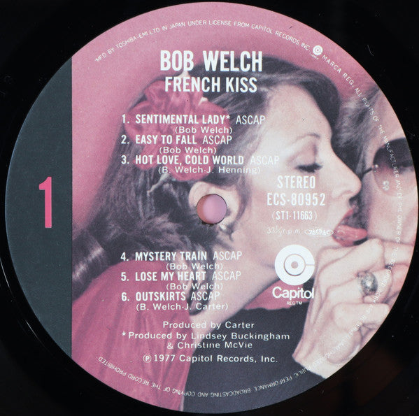 Bob Welch : French Kiss (LP, Album)