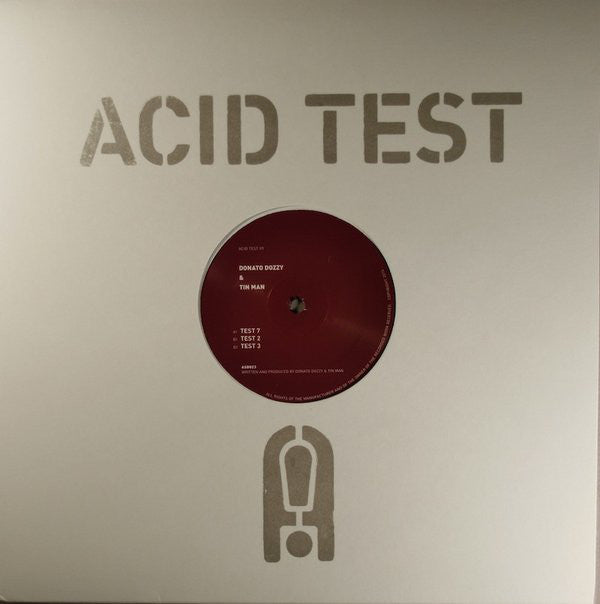 Donato Dozzy & Tin Man (3) : Acid Test 09 (12")