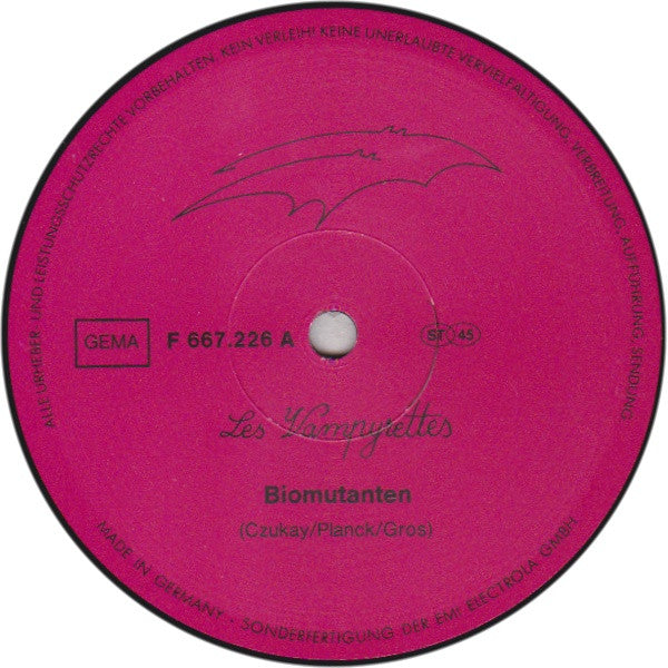 Les Vampyrettes : Les Vampyrettes (12", Maxi)