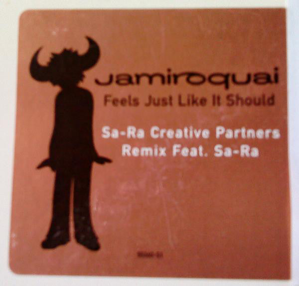 Jamiroquai : Feels Just Like It Should (Sa-Ra Creative Partners Remix) (12", Promo)