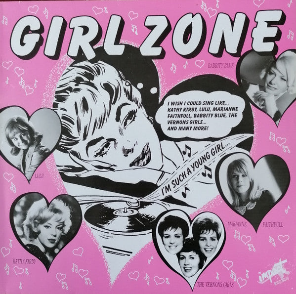 Various : Girl Zone (LP, Comp, Mono)