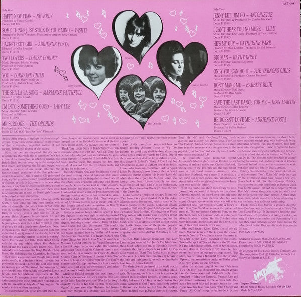 Various : Girl Zone (LP, Comp, Mono)