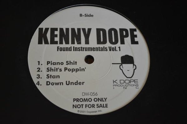 Kenny Dope* : Found Instrumentals Vol.1 (12", Promo)