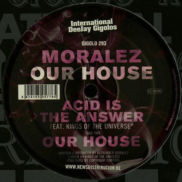 Moralez : Our House (12", EP)