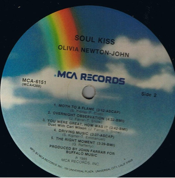 Olivia Newton-John : Soul Kiss (LP, Album, Gat)