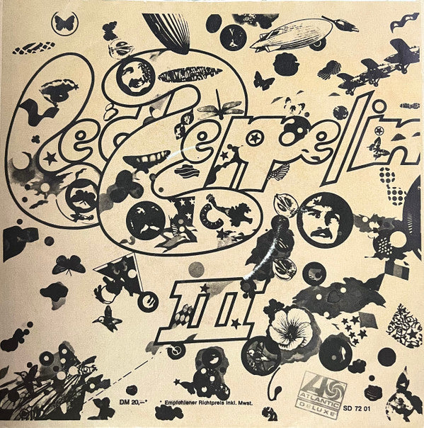 Led Zeppelin : Immigrant Song (7", Single)