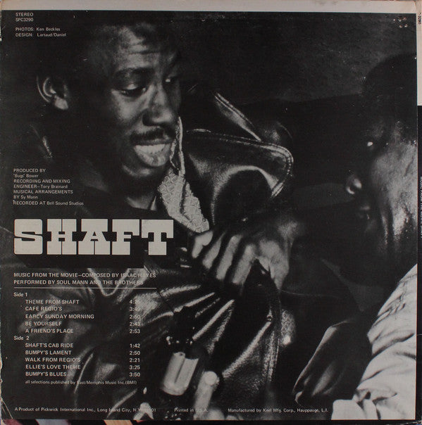 Soul Mann & The Brothers : Shaft (LP, Album)