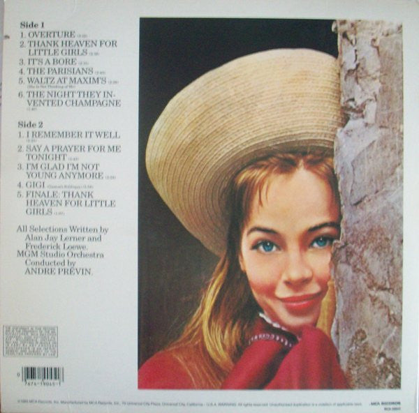 Various : Gigi - The Original Sound Track Album (LP, Album)