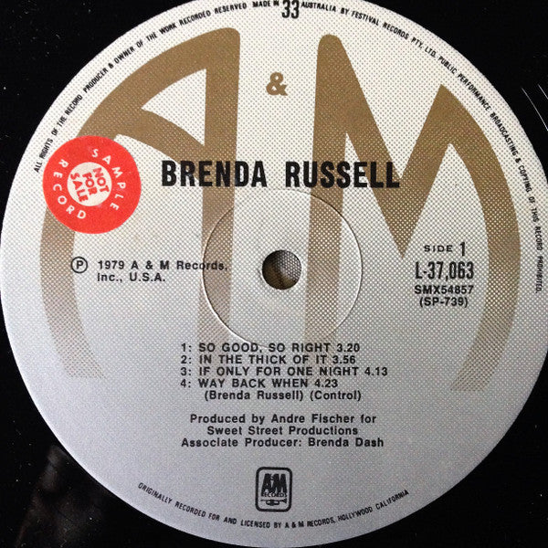 Brenda Russell (2) : Brenda Russell (LP, Album)