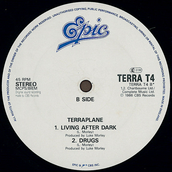 Terraplane : If That's What It Takes (12", Single, RE)