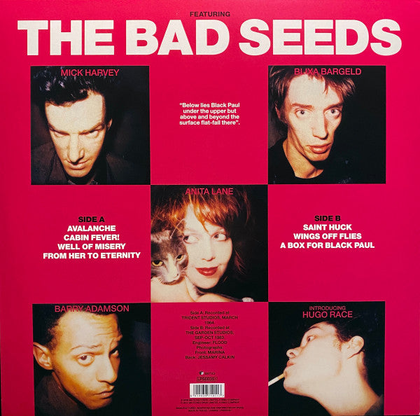 Nick Cave Featuring The Bad Seeds* : From Her To Eternity (LP, Album, RE, RM)