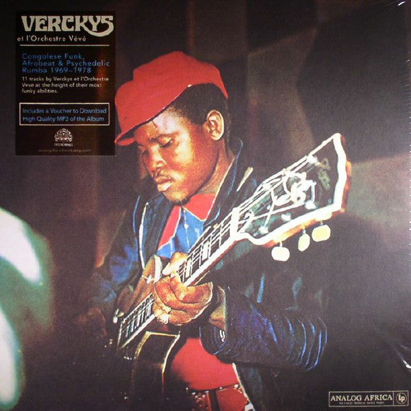 Verckys Et Orchestre Veve : Congolese Funk, Afrobeat & Psychedelic Rumba 1969-1978 (2xLP, Comp, Gat)