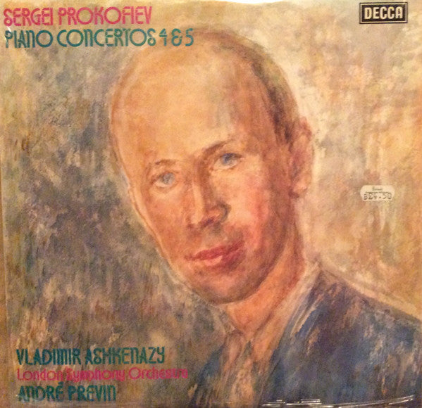 Sergei Prokofiev, Vladimir Ashkenazy, London Symphony Orchestra, André Previn : Piano Concertos 4 & 5 (LP)