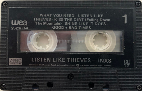 INXS : Listen Like Thieves (Cass, Album)