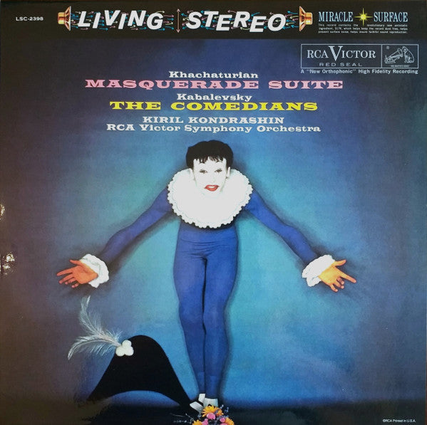 Khatchaturian* / Kabalevsky* / RCA Victor Symphony Orchestra : Masquerade Suite / The Comedians (LP, Album, Ltd, RE, RM, 200)