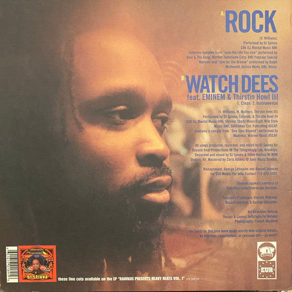 DJ Spinna : Rock / Watch Dees (12")