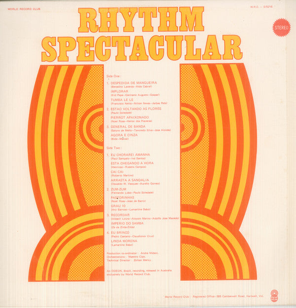 The Samba Imperial Academy* : Rhythm Spectacular (LP, Album, Club)