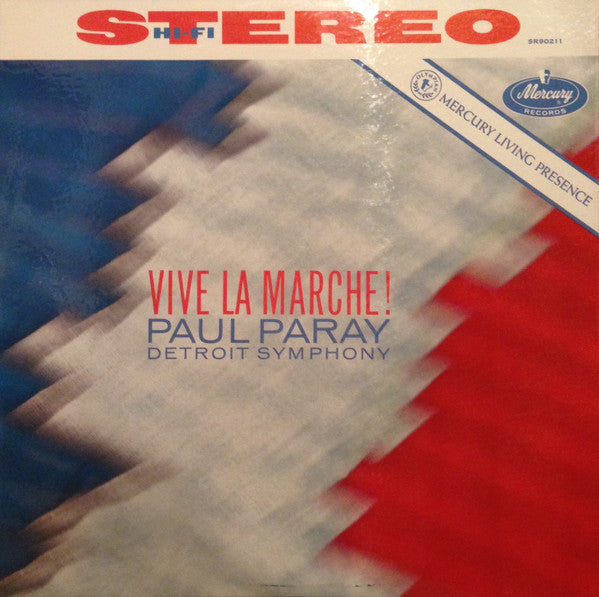 Paul Paray, Detroit Symphony* : Vive La Marche! (LP)