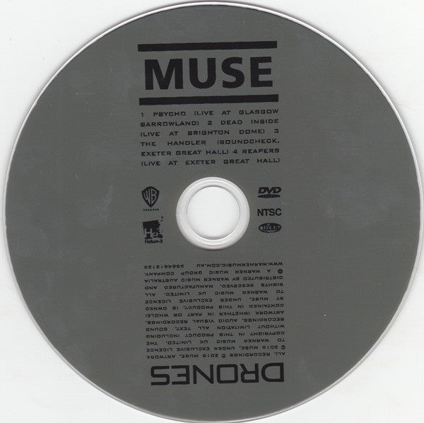 Muse : Drones (CD, Album + DVD-V, NTSC + Gat)