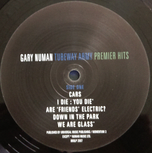 Gary Numan / Tubeway Army : Premier Hits (2xLP, Comp, RE, RM, Gat)