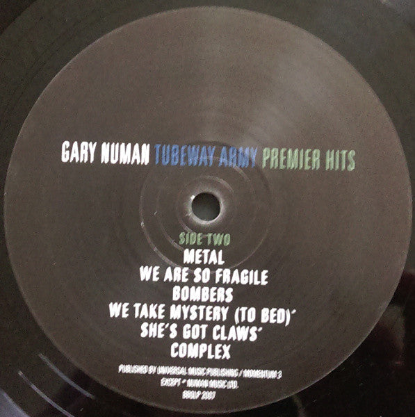 Gary Numan / Tubeway Army : Premier Hits (2xLP, Comp, RE, RM, Gat)