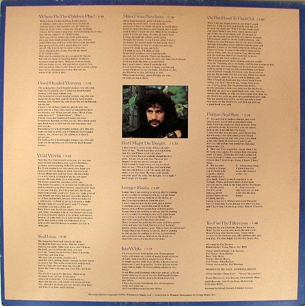 Cat Stevens : Tea For The Tillerman (LP, Album, Mon)