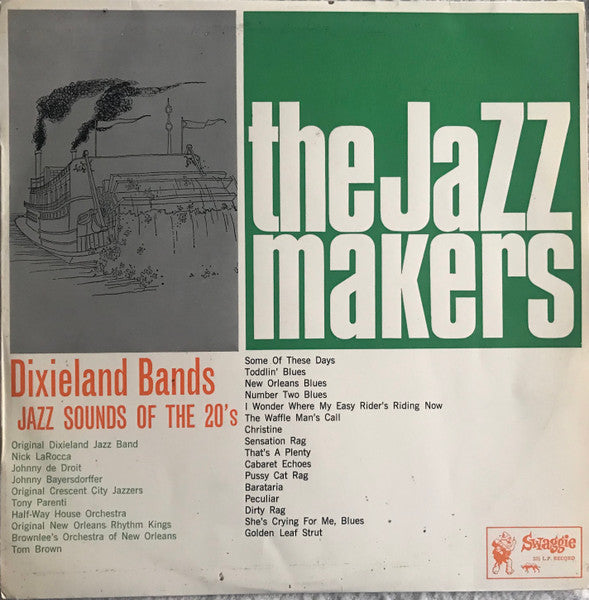 Various : Dixieland Bands Jazz Sounds Of The 20’s (LP, Comp, Mono)