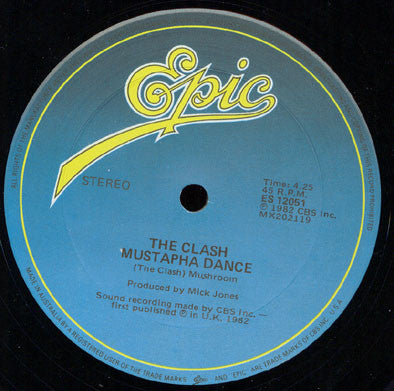 The Clash : Rock The Casbah (12", Single)