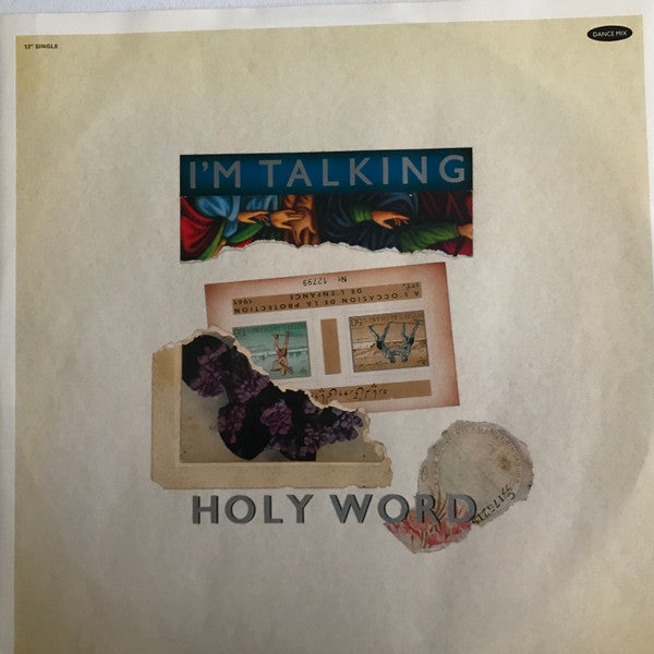 I'm Talking : Holy Word (12", Single, Ltd)