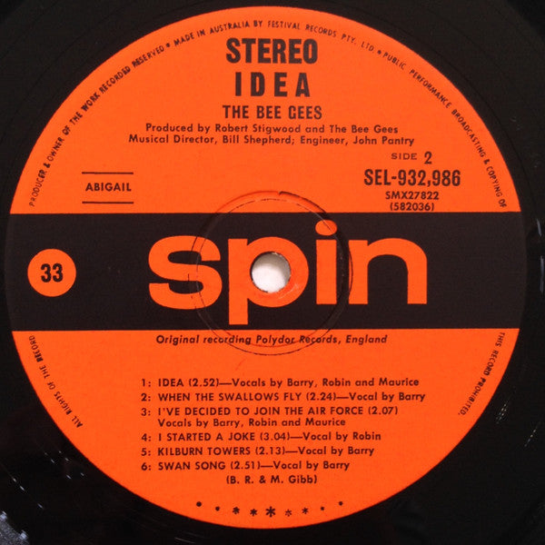 Bee Gees : Idea (LP, Album)